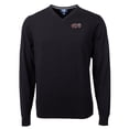 thumbnail image 2 of Men's Cutter & Buck Black Lansing Lugnuts Lakemont Tri-Blend V-Neck Pullover Sweater, 2 of 3