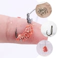 thumbnail image 2 of LEEYNEER Spring Hook Portable Fish Fishing Hooks Baits Catfish High-carbon Steel 10 Pcs, 2 of 6