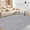 Gray, variant on Printed Rugs with Braided Pattern on it, Scalloped Washable 10x13 Area Rug for Living Room Non Slip Soft Bedroom Rugs Large Low Pile Stain Resistant Carpet for Nursery Dining Room Classroom