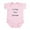 Petal Pink, variant on CafePress - Living The Dream Infant Bodysuit - Baby Light Bodysuit, Size Newborn - 24 Months