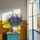 thumbnail image 4 of Tallos Artificiales de Lavanda de 15.35 Pulgadas, Simulación de 7 Tenedores, Rojo, Marrón, Rosa Fuerte, de Plástico, para Flores | Ramas Decorativas Realistas y Duraderas para Centros de Mesa de Fies, 4 of 6