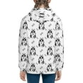 thumbnail image 4 of Hoodies for Teen Girls Boys - Cute Cartoon Husky Funny Bones Warm Boys' Fashion Zip Up Hoodies & Sweatshirts, Boys Girls Kids Clothes Size 14-16 Youth Pullover with Kangaroo Pocket, 4 of 5
