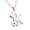 Silver 7, variant on Soccer Jersey Shoe Necklace for Women Men Number Pendant Stainless Steel Silver Sport Player Hollow Football Charm Twist Rope Chain Unique Personalized Gift Jewelry Silver 7