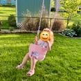 thumbnail image 4 of KINSPORY Toddler Swing Set, 59" Heavy-Duty Coated Iron Chains Baby Swing, High Back Full Bucket Infant Seat with Tree Straps, Backyard Outdoor Indoor, 4 of 8