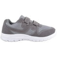 thumbnail image 4 of Mens Touch and Close Wide Fit Active Wear Exercise Sports Trainers Sneakers - Grey - US 11, 4 of 7