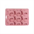 thumbnail image 1 of Molde de Silicona para Galletas de Chocolate con Forma de de Perro Salchicha, Bandeja de Hielo para el Hogar, Herramientas de Cocina, Molde de Silicona, Rosa, 1 of 5