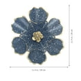 thumbnail image 4 of EXHUMKY Flower Hanging Sculpture Outdoor Decorative Garden Art for Patio Porch Yard, 4 of 5