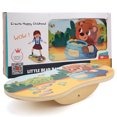thumbnail image 2 of Kids Balance Board Kids Gift Kids Toy Balance Seesaw Board Sensory Integration Training Physical Education Toy For Kids ChildrenBear ANGGREK Otros, 2 of 8
