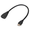 thumbnail image 1 of Cable adaptador HDMI hembra a Mini HDMI macho de alta velocidad 1080P 3D, 1 of 9