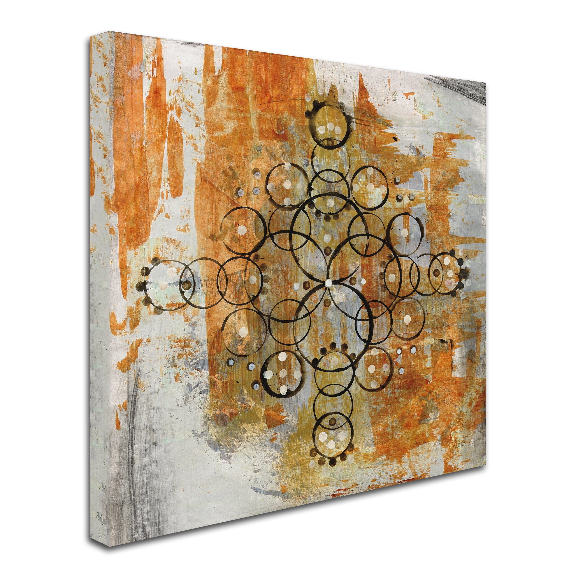 Trademark Fine Art "Mandala II Crop" Canvas Art by Melissa Averinos