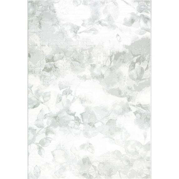 Floral Mysterio 6.7X9.6 12134-902 Sil Rectangle Rug