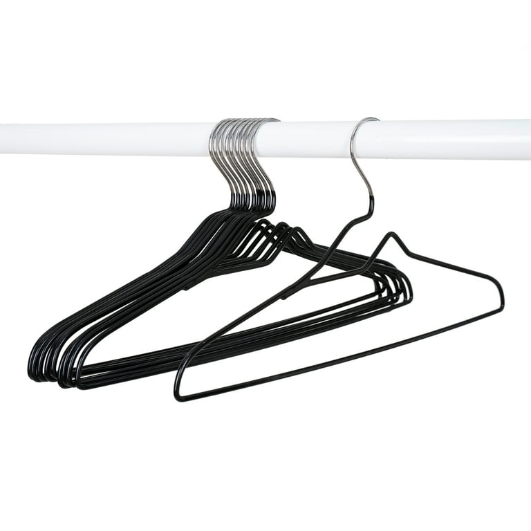 CredibleMart Plastic Clothes Hanger Hanging Hooks Grips Cloth