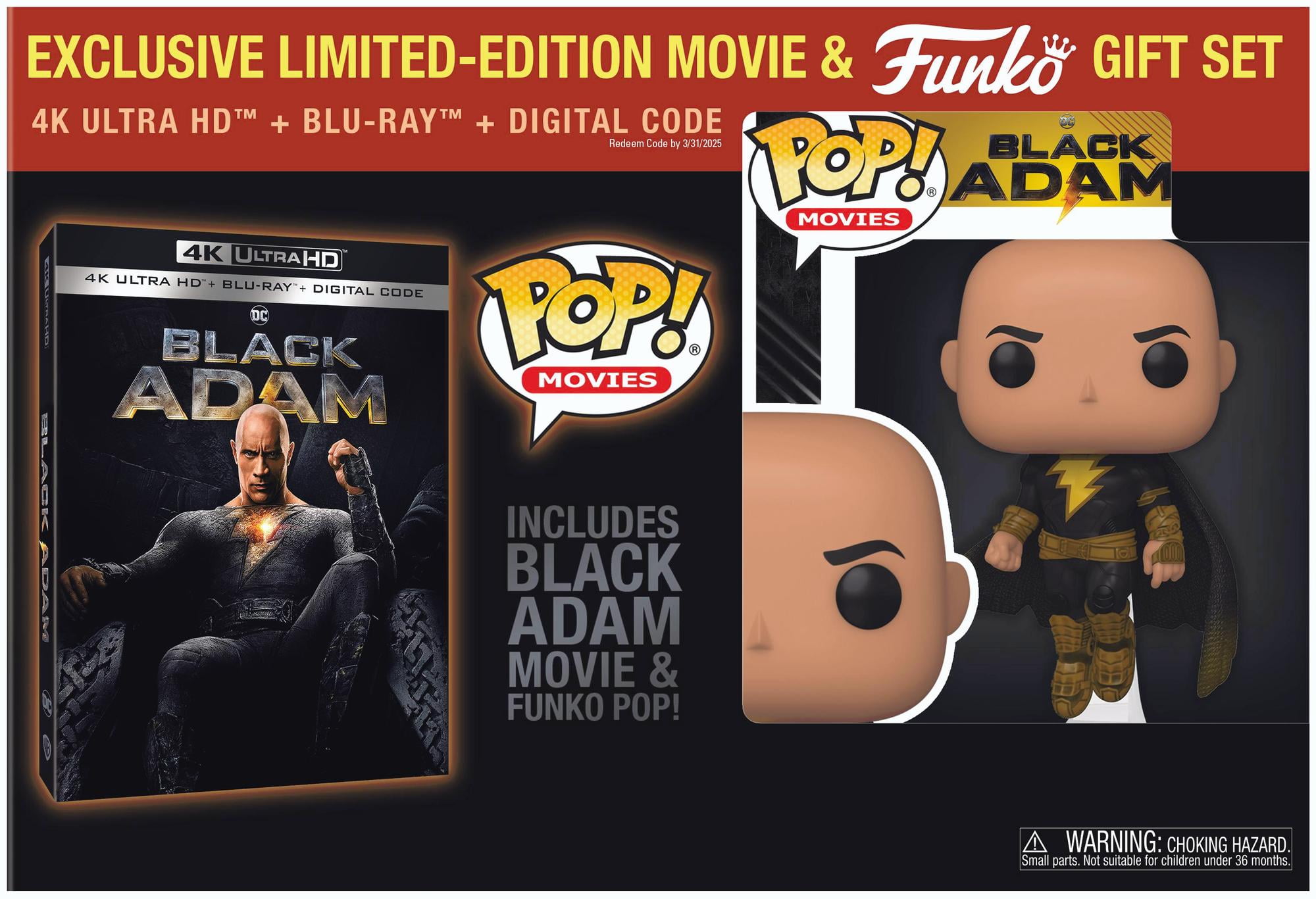 Black Adam (Walmart Exclusive) (4K Ultra HD + Bluray + Digital Copy