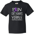 thumbnail image 3 of Inktastic Fibromyalgia Awareness Pain Isn't Always Visible Youth T-Shirt, 3 of 5