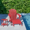 thumbnail image 3 of FURRYFECTION Outdoor Side Table set of 2 Small for Living Room Backyard Campfire, 14'' x 13'', Red(set of 2), 3 of 8
