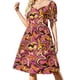thumbnail image 1 of Vestido psicodélico de manga corta Pink Trip de los años 60 vestidos elegantes vestidos elegantes de talla grande vestidos de cumpleaños para mujer, 1 of 7