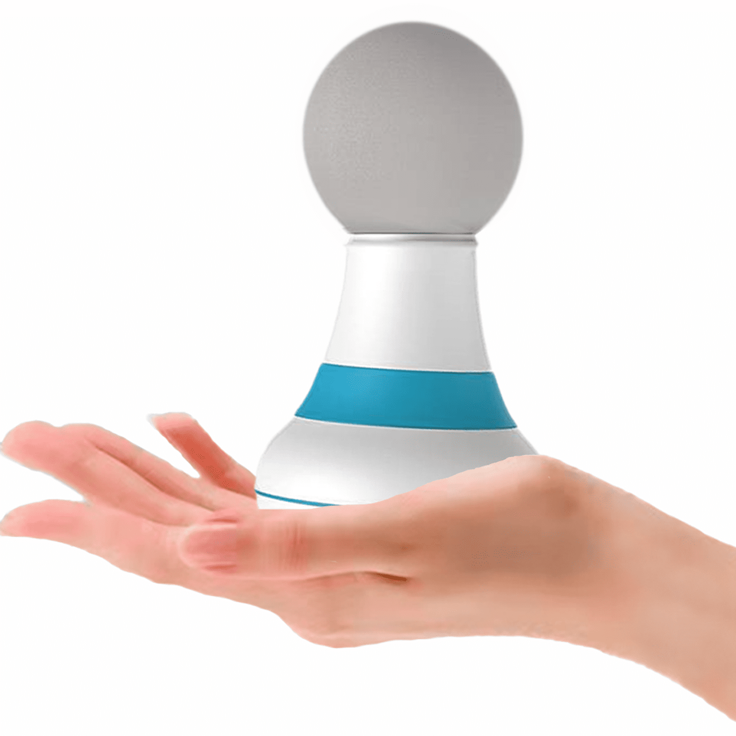 MayBud Wireless Handheld Mini Electric White Fascia Massager