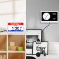 thumbnail image 3 of AINFTIME Alarm Clock for Elderly Calendar Clock, 10in White, 3 of 7