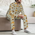 thumbnail image 7 of Lsque Fall Thanksgiving Day Pattern Long Sleeve Pajama Set for Men - Soft 2-Piece Sleepwear and Loungewear Set with Pockets, Comfy Nightwear-Small, 7 of 7