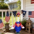 thumbnail image 6 of ZhyrZng Patriotic Porch Goose 4th Of July Costume Goose | Festive White Holiday Decoration & Waterproof Fabric Dressing For Outdoor Yard Displays During Seasonal Events, 6 of 7