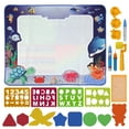 thumbnail image 2 of Garosa Painting Doodle Mat, Non-woven Fabrics Coloring Painting Educational Mat For Home For 3 Years Old +, 2 of 8