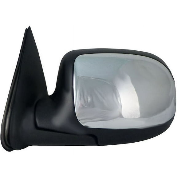 Left Mirror - Compatible with 1999 - 2007 Chevy Silverado 1500 2000 2001 2002 2003 2004 2005 2006