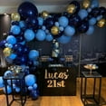 thumbnail image 2 of Toystoory Elegantes decoraciones azules de feliz cumpleaños de 105 piezas para niños, hombres y adolescentes, juego de globos de fiesta Kits de decoración para fiestas, 2 of 6