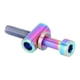 thumbnail image 3 of Tornillo de cabeza redonda Sailing Aleación de titanio M5x35 arco iris, 3 of 9