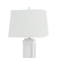 thumbnail image 5 of Pemberly Row Contemporary 32" Shutter Lamp in Bright White (Set of 2), 5 of 5
