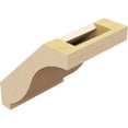 thumbnail image 5 of Ekena Millwork 5"W x 6"D x 6"H Baker Rough Cedar Woodgrain TimberThane Knee Brace, Primed, 5 of 6