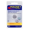 thumbnail image 2 of Master Magnetics 2489185 Disque Magnétique avec Adhésif, 5 Pcs, 2 of 2