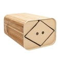 thumbnail image 3 of GoDecor Panier à Linge Pliant Rectangulaire Simple en Bambou avec Couvercle, 3 of 6