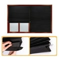 thumbnail image 4 of 1 Pack Pleated Fabric Blind Light Filtering Shade Instant Stick on Blinds for Window Privacy Protection, Quick Fix and Easy to Install, with 2 Clips, 4 of 7