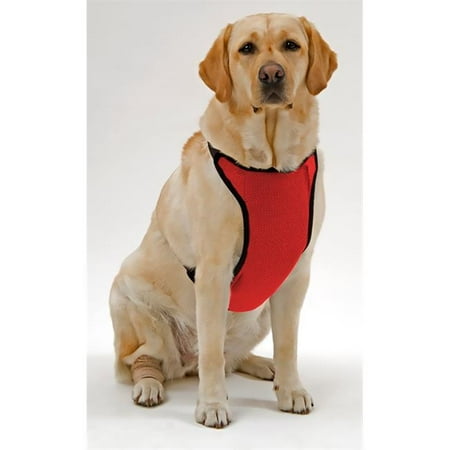 Kumfy Tailz ANXXRD Warming & Cooling Adjustable Neck Mesh Harness XX-Small Red