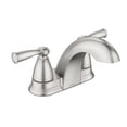 thumbnail image 2 of Set de centro Faucet Banbury de Moen, níquel cepillado, 10 cm, 2 of 7