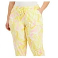 thumbnail image 2 of ID Ideology Plus Size Whirl-Print Joggers Whirl Lemon 3X, 2 of 3