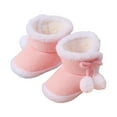 thumbnail image 3 of Jkety Girls Shoes Baby Girls Boys Snow Boots Soft Sole Warm Winter Booties Anti-Slip Toddler Walker Shoes Pink,5, 3 of 7