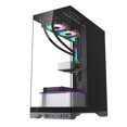 thumbnail image 3 of Black ATX gaming PC case., 3 of 6
