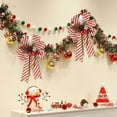 thumbnail image 4 of Luoshdecor Fabric bow Christmas pendant glutinous powder multi layer Christmas tree ornaments decoration high end scene layout props, 4 of 6