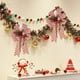 thumbnail image 4 of Fabric bow Christmas pendant glutinous powder multi layer Christmas tree ornaments decoration high end scene layout props,Christmas tree decorations,glutinous powder ornaments,glittering snowflake, 4 of 9