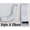 thumbnail image 4 of Near 90degree Gutter Elbow, Aluminum (3x4, Royal Brown), 4 of 4