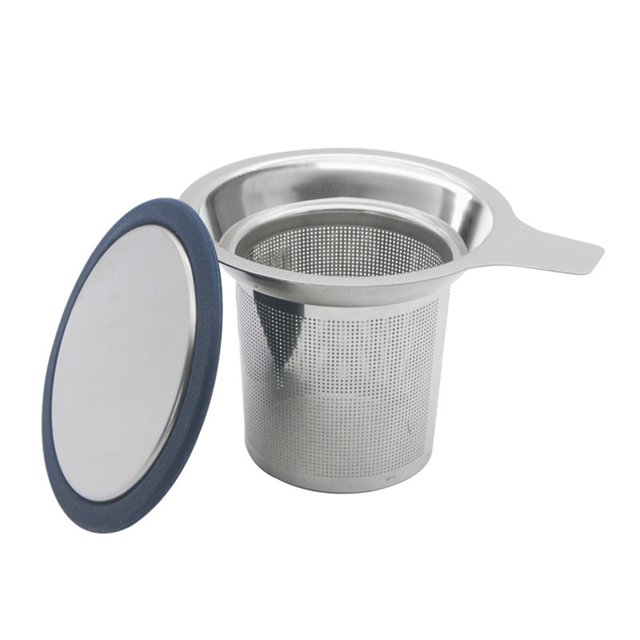 Cover Stainless Steel Tea Mesh Filter Rust Strainer Tea Tea Infuser Coffee Strainer Drinking Experience Infuser