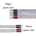 thumbnail image 4 of Standard Paint Ruler Suitable for Cars Black/R-ed Ruler Dipstick Scale Ruler, 4 of 12
