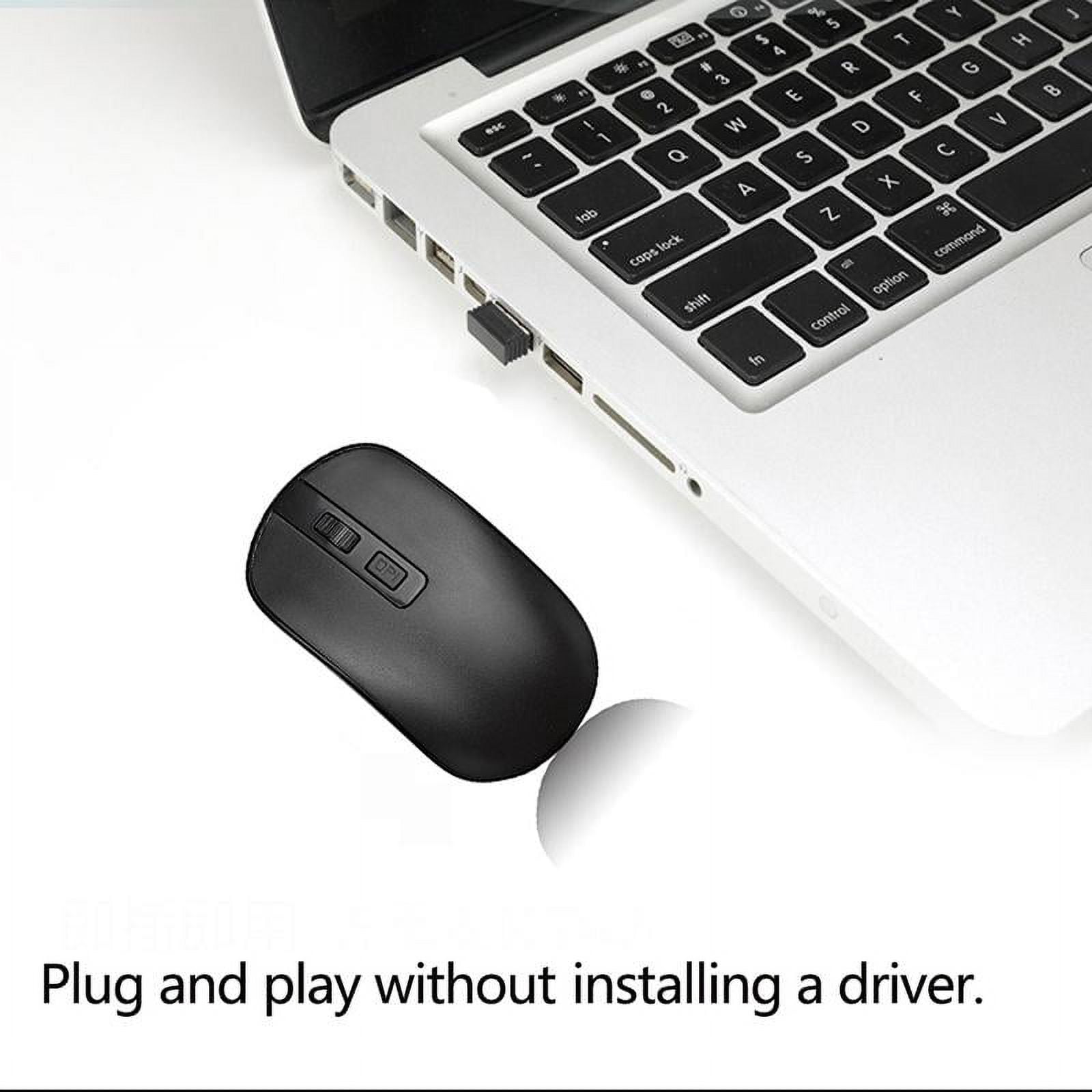 Maynos Wireless Computer Keyboards with User Manual, White