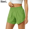 thumbnail image 2 of Falda de yoga para mujer, pantalones cortos informales, pantalones cortos de fitness de secado rápido, transpirables y sueltos, 2 of 6