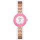 thumbnail image 1 of Reloj de cuarzo informal con correa de aleación de moda y esfera redonda para mujer (oro rosa rosa), 1 of 5