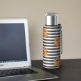 thumbnail image 5 of 20 Oz Paw Print Sonstripes Coffee Tumbler Double Wall Insulated Stainless Steel Water Bottle | Metal Reusable Thermoses Flask with Cup Cap | Leak & Sweat Proof with Anti-Dust Lid, 5 of 7
