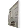 thumbnail image 3 of Eaton Tripp Lite Series 1-Port UK-Style Keystone Wall Plate, Unloaded Shuttered Module, Icon Tab, White, TAA, 3 of 6
