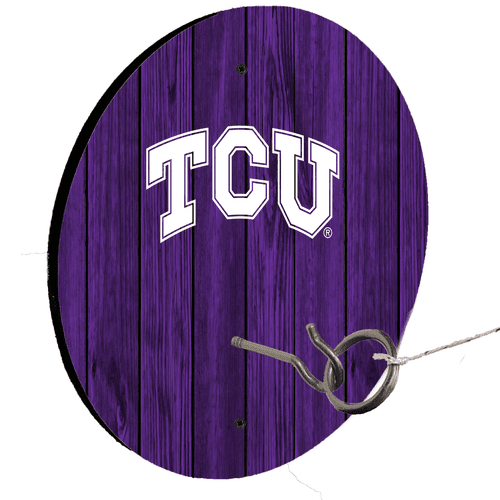 Texas Christian University "TCU" Purple Ring Toss Lawn Game