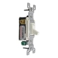 thumbnail image 3 of Interruptor Para Iluminacion Leviton Palanca Blanco 120V, 3 of 3